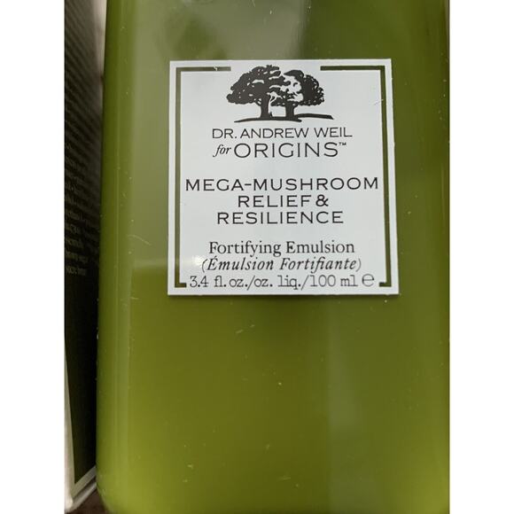 Origins weil Mega Mushroom Relief & Resilience Fortifying Emulsion 3.4 oz./100 m - Picture 5 of 6